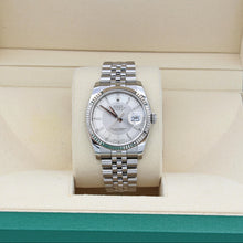Load image into Gallery viewer, Rolex Datejust ref. 116234 Tuxedo (Silver/Grey) Dial - Jubilee - Full Set

