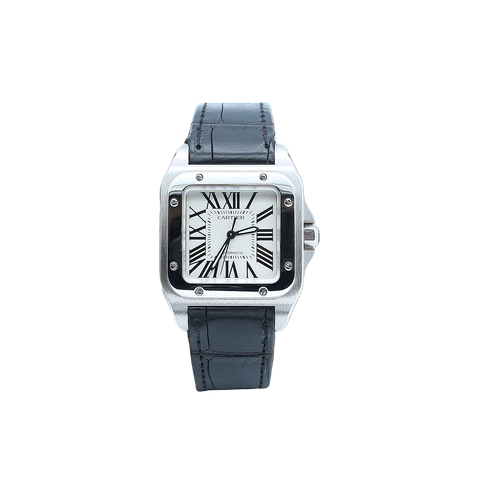 Cartier santos hotsell 100 2018