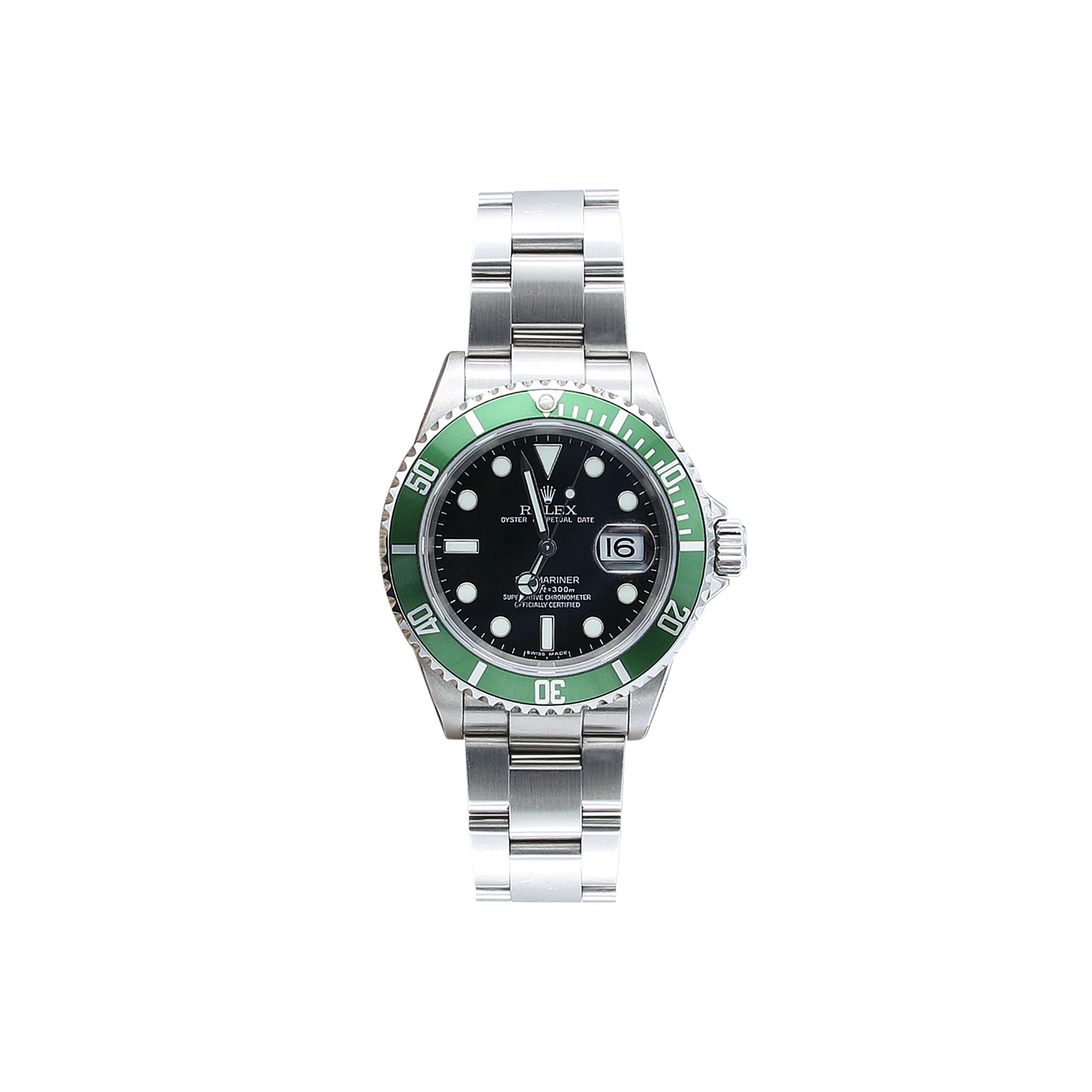 Buy Watch Rolex Submariner Date 16610LV - Green Bezel - Full Set – Debonar  Watches Sp. z o.o