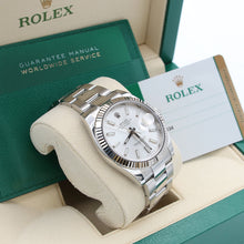 Load image into Gallery viewer, Rolex Datejust ref. 126334 Silver Dial Oyster bracelet - Full Set
