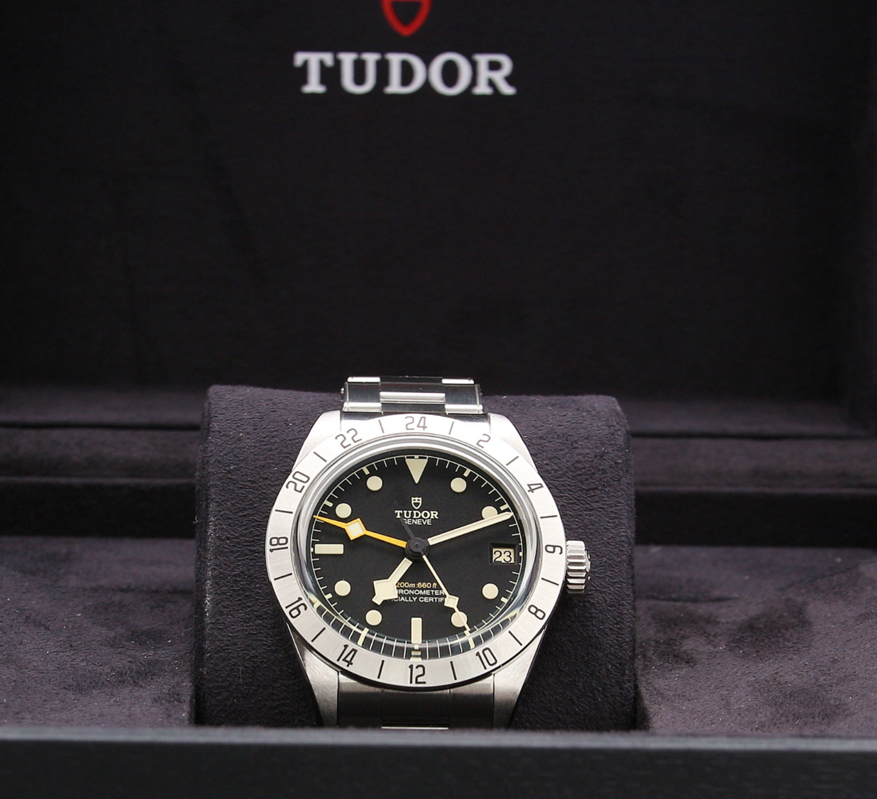 Tudor black top bay bracelet