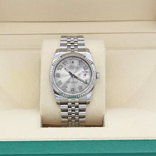 Load image into Gallery viewer, Rolex Datejust ref. 116234 Racing Concentric (Silver) Dial - Jubilee
