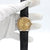 Rolex Datejust ref. 1601 – Stahl/Gelbgold – Champagnerfarbenes Zifferblatt – Lederarmband