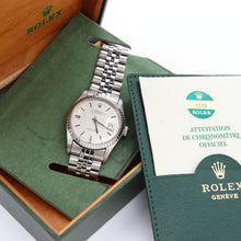 Load image into Gallery viewer, Rolex Datejust ref. 1603 - Linen Dial - Jubilee Bracelet - Full Set
