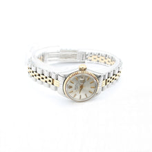 Load image into Gallery viewer, Rolex Oyster Perpetual Lady Date ref. 6517 Steel/Gold - Silver Dial
