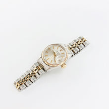Load image into Gallery viewer, Rolex Oyster Perpetual Lady Date ref. 6517 Steel/Gold - Silver Dial
