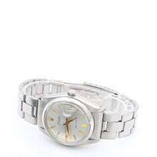 Load image into Gallery viewer, Rolex Precision ref. 6694 - Silver Dial with Golden Indexes - Oyster Rivet Bracelet
