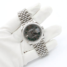 Load image into Gallery viewer, Rolex Datejust ref. 126200 Wimbledon Dial Jubilee Bracelet - Full Set

