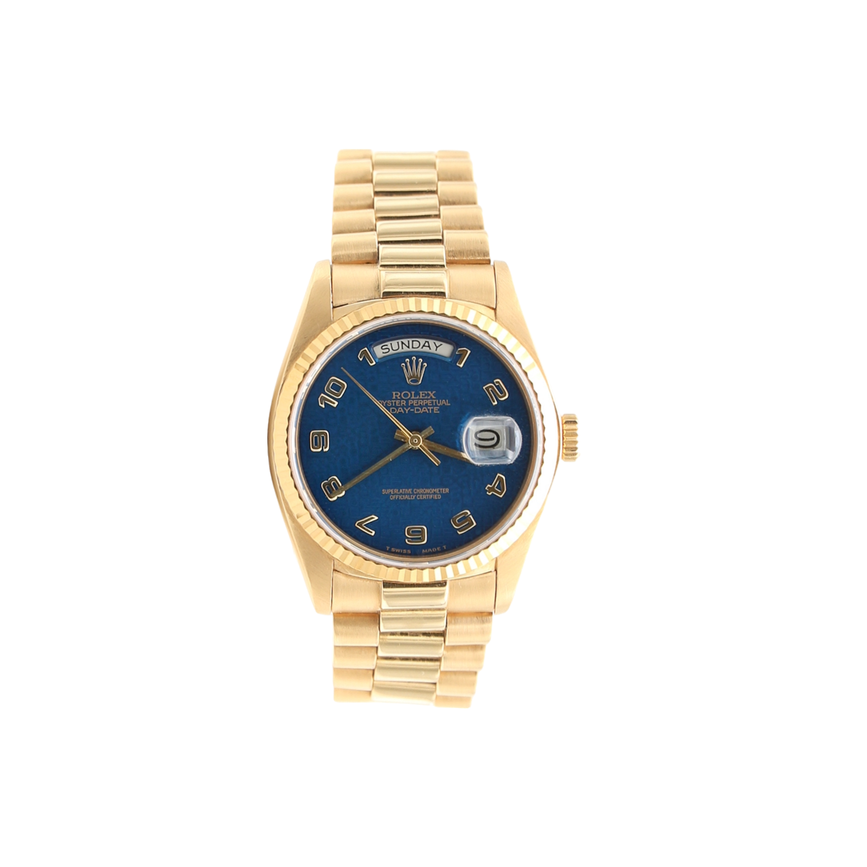 Rolex Day-Date 36 ref. 18038 - Blue Arabic dial