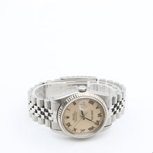 Load image into Gallery viewer, Rolex Datejust 36 ref. 16234 Cream Roman Dial - Jubilee Bracelet
