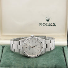 Carica l'immagine nel visualizzatore di Gallery, ON SALE: Rolex Air-King ref. 14010M Silver dial - Full Set
