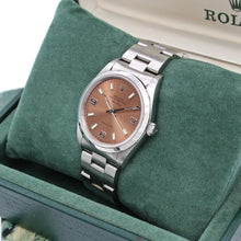 Carica l'immagine nel visualizzatore di Gallery, Rolex Airking ref. 14000 - Salmon Dial 3-6-9 - Full Set
