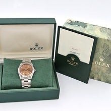 Carica l'immagine nel visualizzatore di Gallery, Rolex Airking ref. 14000 - Salmon Dial 3-6-9 - Full Set
