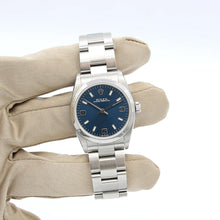 Cargar imagen en el visor de la galería, ON SALE: Rolex Oyster Perpetual 31 ref. 67480 Blue 3-6-9 Dial - Full Set
