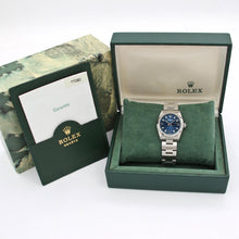 Cargar imagen en el visor de la galería, ON SALE: Rolex Oyster Perpetual 31 ref. 67480 Blue 3-6-9 Dial - Full Set
