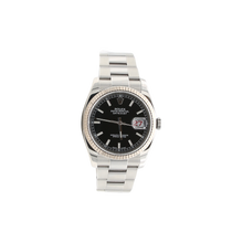 Załaduj obraz do przeglądarki galerii, Rolex Datejust ref. 116234 Black Dial - Oyster Bracelet
