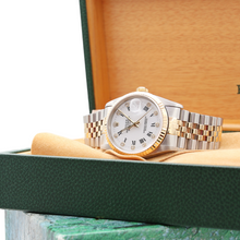 Load image into Gallery viewer, Rolex Datejust 36 ref. ref. 16233 White Diamonds dial - Full set
