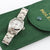 Rolex Oyster Perpetual ref. 67180 – Weißes 3-6-9-Zifferblatt – Oyster-Armband
