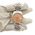 Rolex Oyster Perpetual ref. 6694 – Stahl/Gold – Lachsfarbenes Zifferblatt