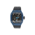 Haofa ref. 1988 Black/Blue - Ceramic Skeleton Mechanical Watch