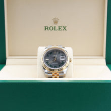 Cargar imagen en el visor de la galería, Rolex Datejust ref. 126333 Wimbledon Dial Jubilee bracelet - Full Set
