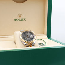 Cargar imagen en el visor de la galería, Rolex Datejust ref. 126333 Wimbledon Dial Jubilee bracelet - Full Set
