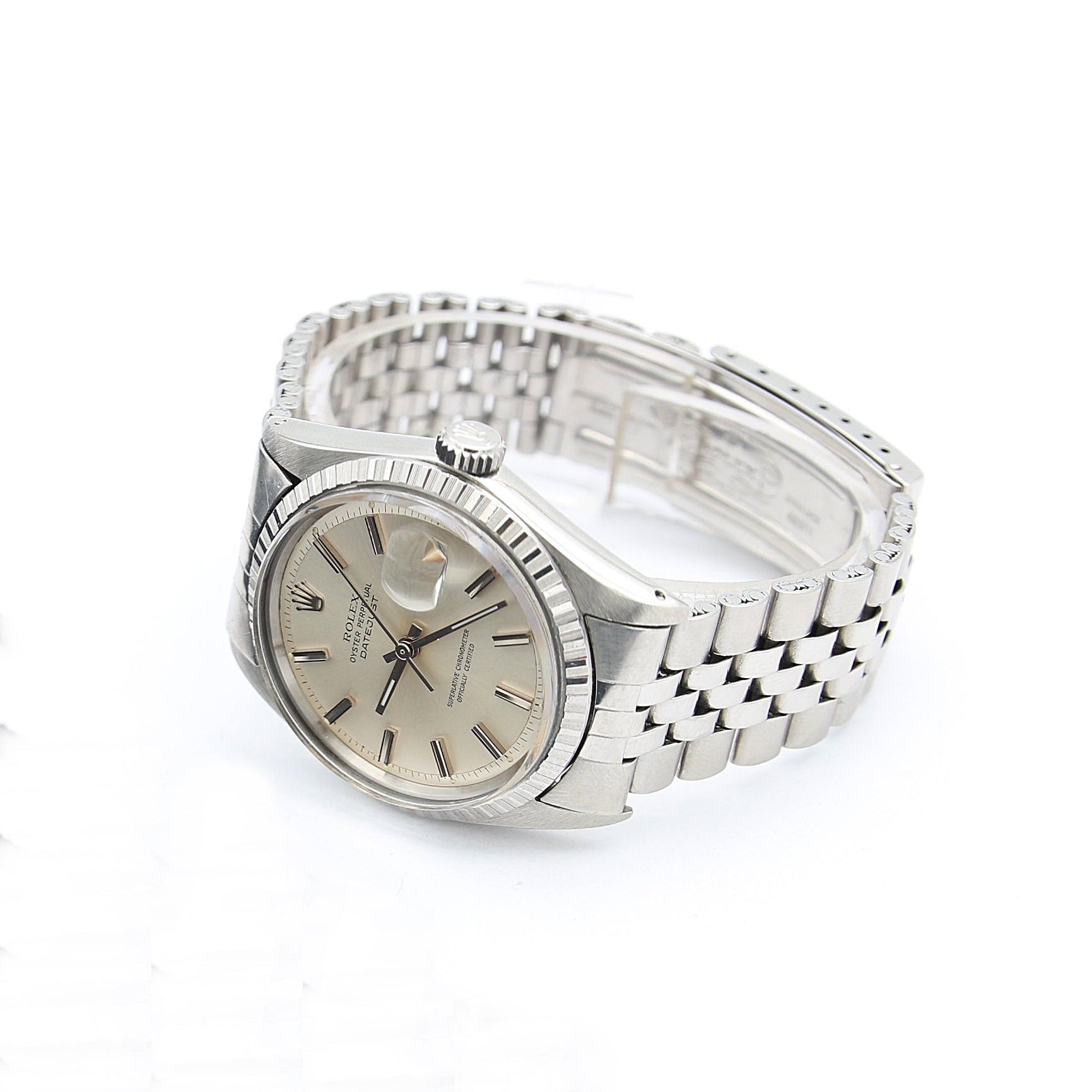 Buy Online Watch Rolex Datejust ref. 1601 - Silver DIal - Warranty Rolex –  Debonar Watches Sp. z o.o