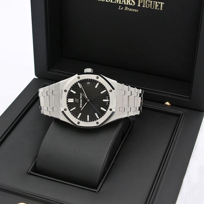 Audemars Piguet Royal Oak ref. 15500ST - Black Dial - Full Set