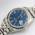 Rolex Datejust ref. 1601 - White Gold Bezel - Blue Dial (V II) - Jubilee bracelet