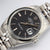 Rolex Datejust ref. 1601 - White Gold Bezel - Black Dial (V II) - Jubilee bracelet