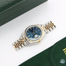 Load image into Gallery viewer, Rolex Datejust ref. 1601 Steel/Gold Bezel - Blue Dial - Jubilee bracelet
