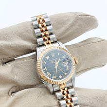 Load image into Gallery viewer, Rolex Datejust Lady ref. 69173 Steel/Gold - Jubilee Bracelet - Black Pyramid Dial
