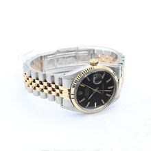 Load image into Gallery viewer, Rolex Datejust ref. 1601 Steel/Gold Bezel - Black Dial - Jubilee bracelet
