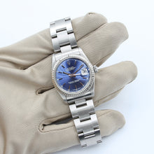 Load image into Gallery viewer, Rolex Datejust ref. 68274 Blue Dial - Oyster bracelet - Full Set
