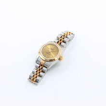 Load image into Gallery viewer, Rolex Oyster Perpetual Lady ref. 67183 Steel/Gold - Champagne Dial - Jubilee bracelet
