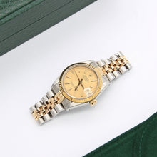 Load image into Gallery viewer, Rolex Datejust 31 ref. 68273 - Tapestry Champagne Dial - Jubilee bracelet - Full Set
