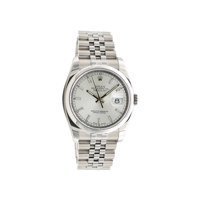 Rolex Datejust ref. 116200 SIlver Dial - Jubilee Bracelet - Full Set