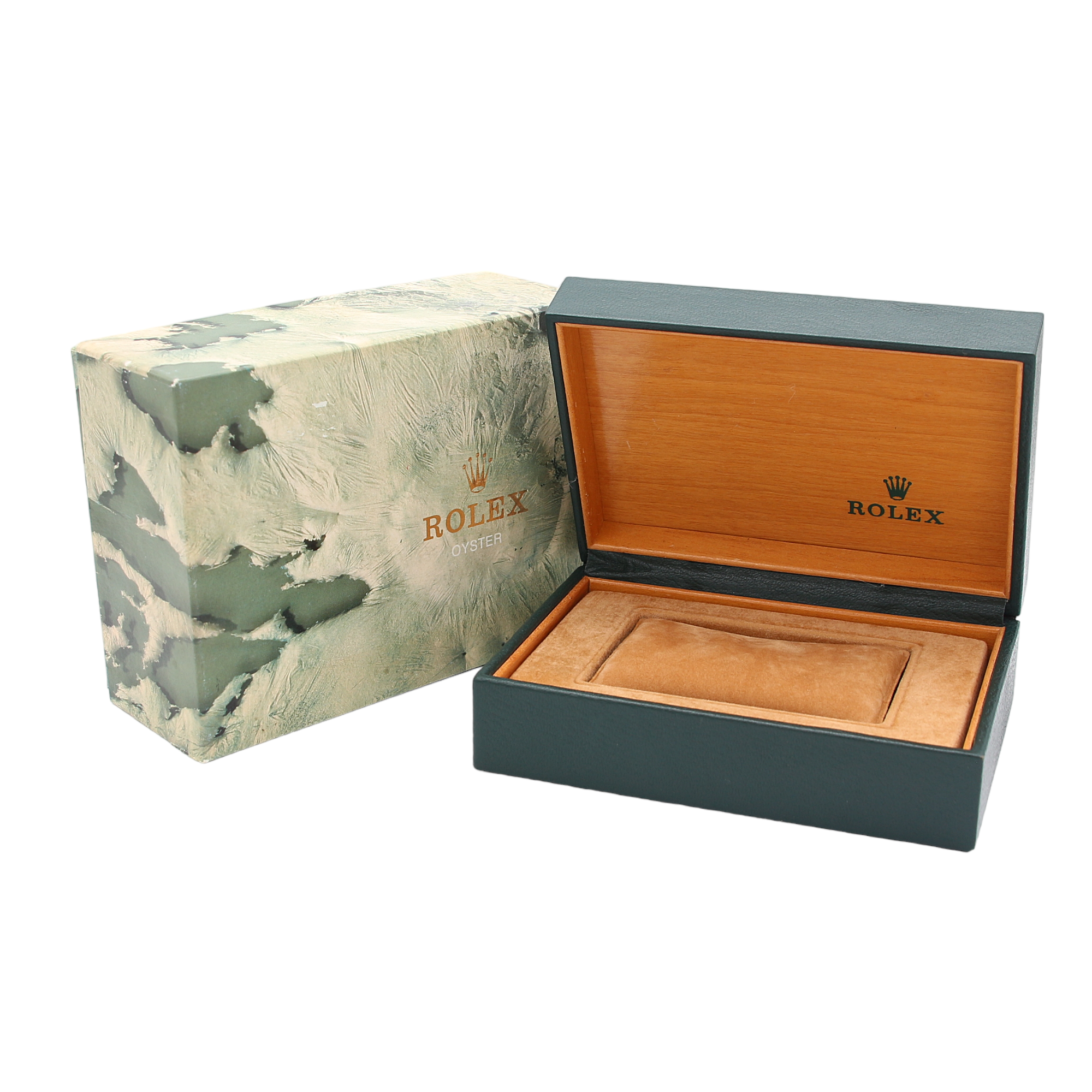 Rolex Watch Box | Vintage Box Men Dark Green 68.00.55