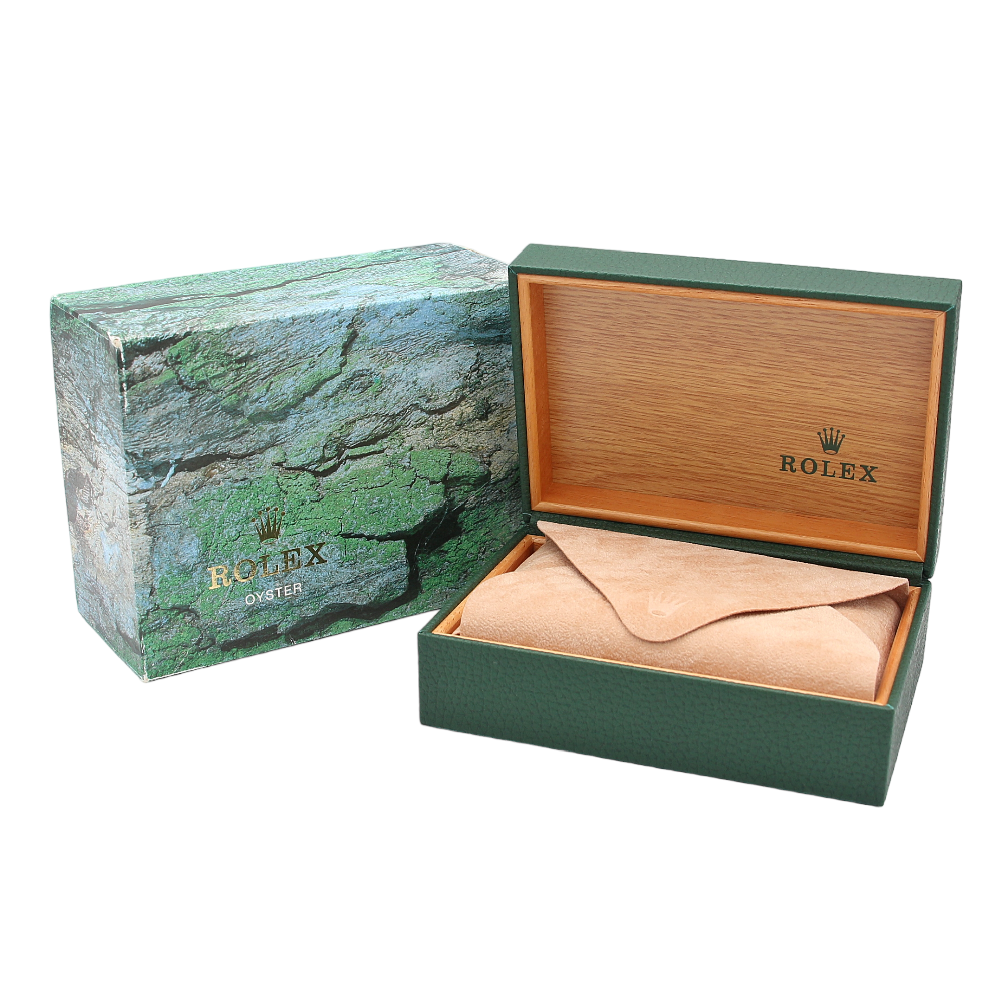 Rolex Watch Box Vintage Box Men Dark Green 68.00.2 2