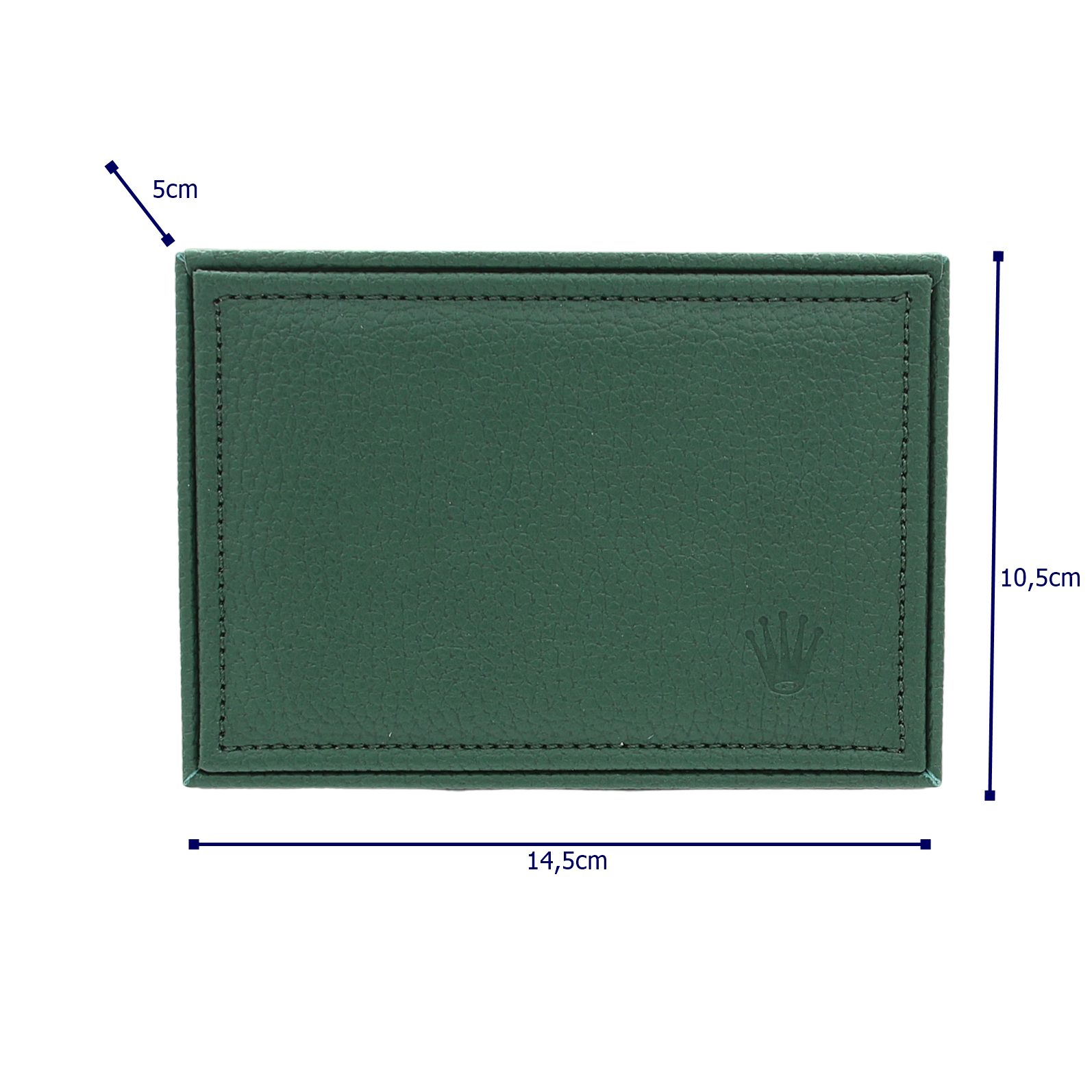 ROLEX オイスターボックス 68.00.55 Rolex Watch Box | Vintage Box Men Dark Green 68.00.2 (2) – Debonar