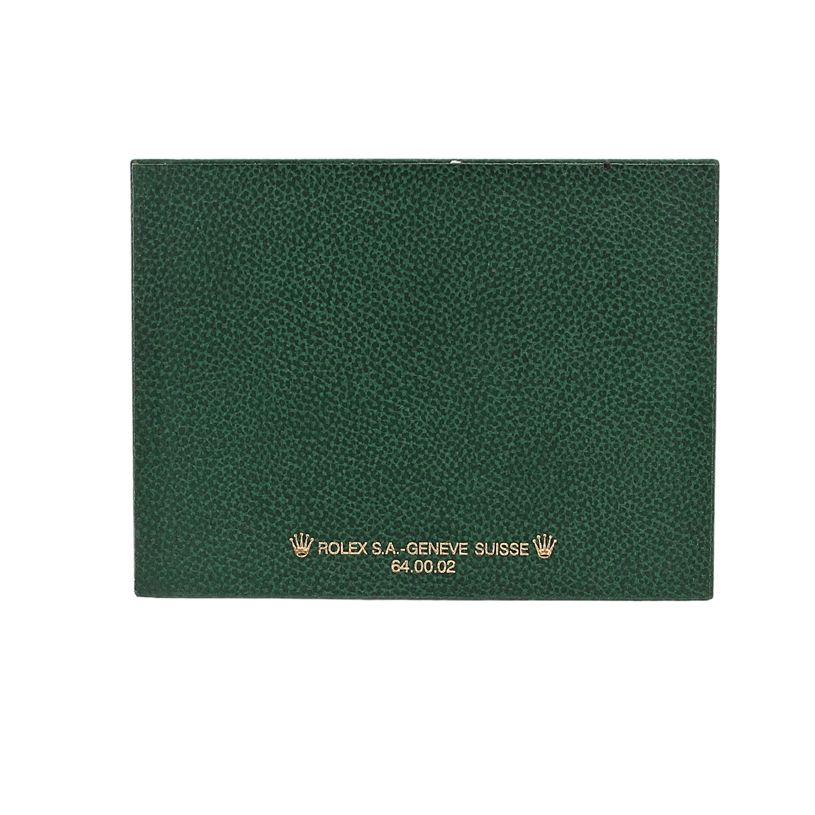 ROLEX 純正ボックス 64.00.02　【箱のみ】 Rolex Watch Box | Vintage Box Men Dark Green 64.00.02 – Debonar