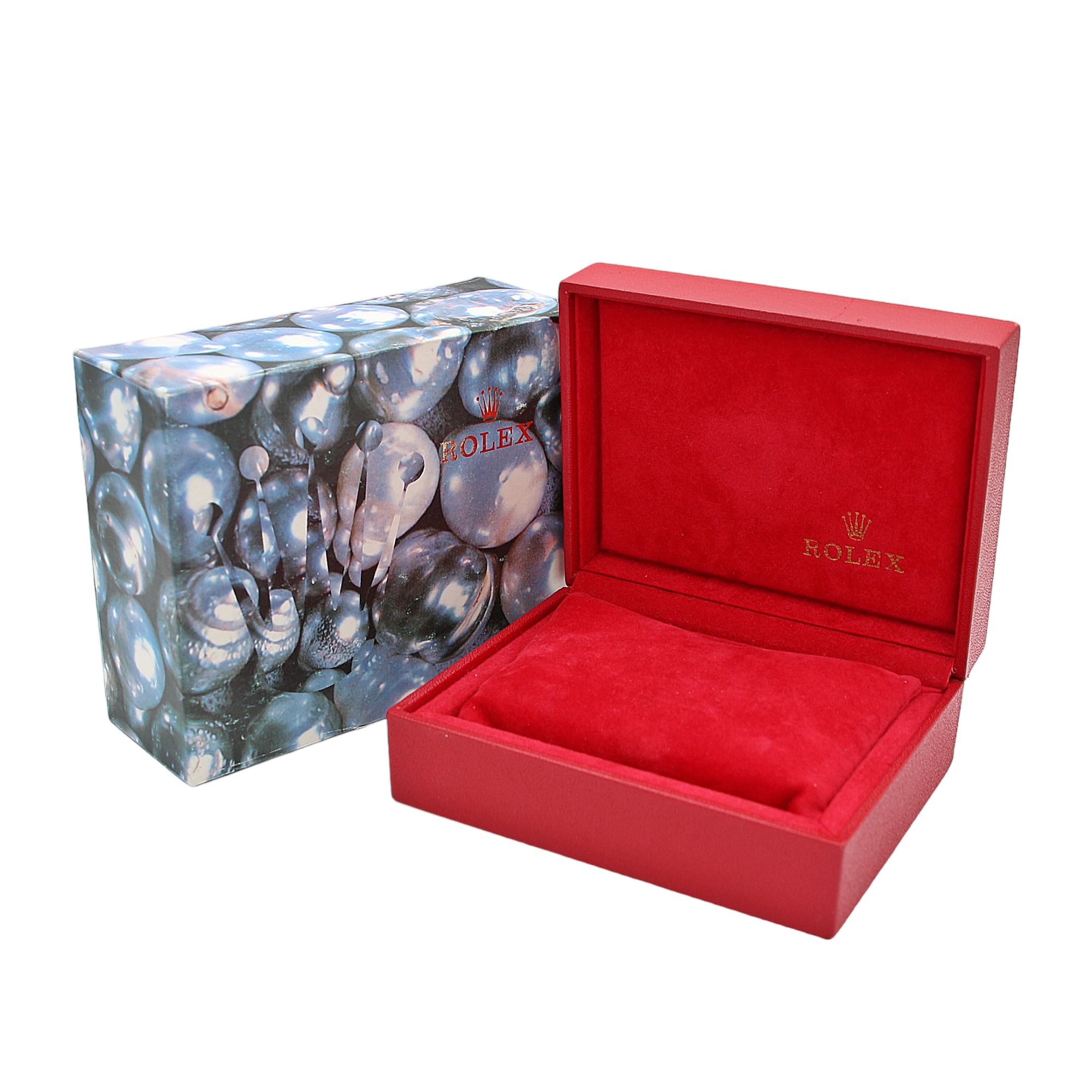 Rolex Watch Box | Vintage Box Lady Red 14.00.01(3) totally red Rolex Watch Box | Vintage Box Lady Red 14.00.01(3) totally red