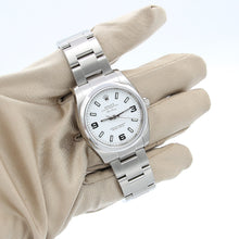 Bild in Galerie-Viewer laden, Rolex Air King Ref. 114200 Weißes Zifferblatt - Vollständiger Satz
