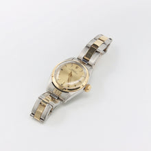Load image into Gallery viewer, Rolex Oyster Perpetual Lady ref. 6618 Steel and Gold - Champagne Dial - Oyster Bracelet
