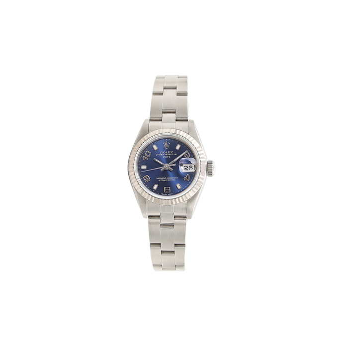Rolex Lady-Datejust ref. 69174 - Blue Arabic Dial Oyster bracelet