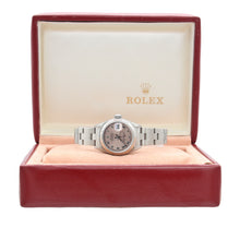 Załaduj obraz do przeglądarki galerii, Rolex Lady-Datejust ref. 69174 - Salmon Roman Dial Oyster bracelet - Full Set
