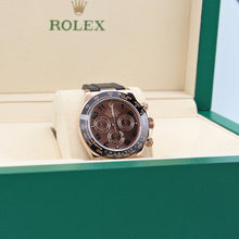 Carica l&#39;immagine nel visualizzatore di Gallery, Rolex Daytona ref. 116515 Chocolate Arabic dial Rubber-B strap - Full Set
