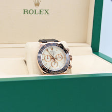 Cargar imagen en el visor de la galería, Rolex Daytona ref. 116515 Ivory dial with gold subdials - Rubber-B strap - Full Set
