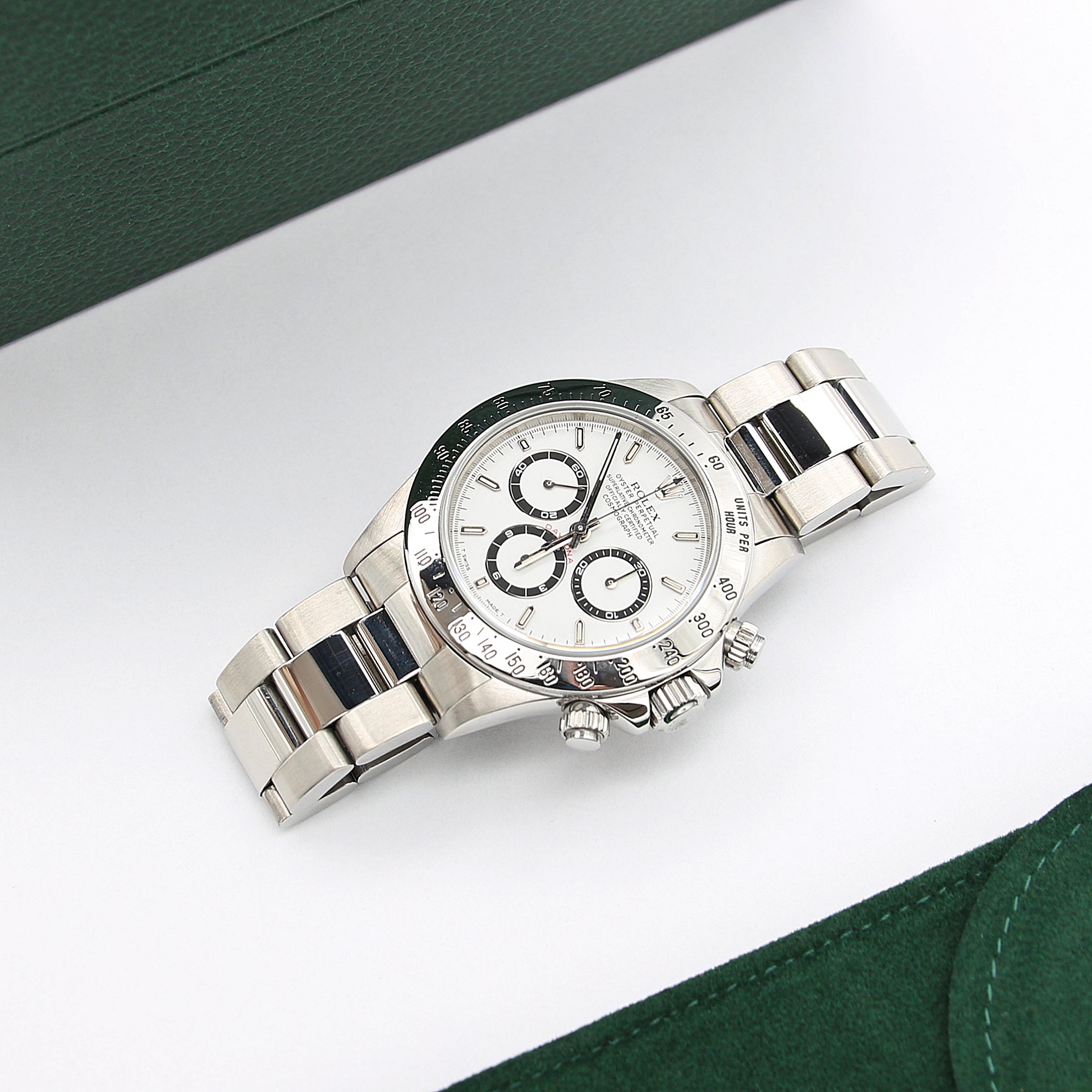 Rolex Daytona 16520 White Dial - U Zenith Movement – Debonar Watches Sp. o.o