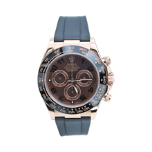 Carica l&#39;immagine nel visualizzatore di Gallery, Rolex Daytona ref. 116515 Chocolate Arabic dial Rubber-B strap - Full Set
